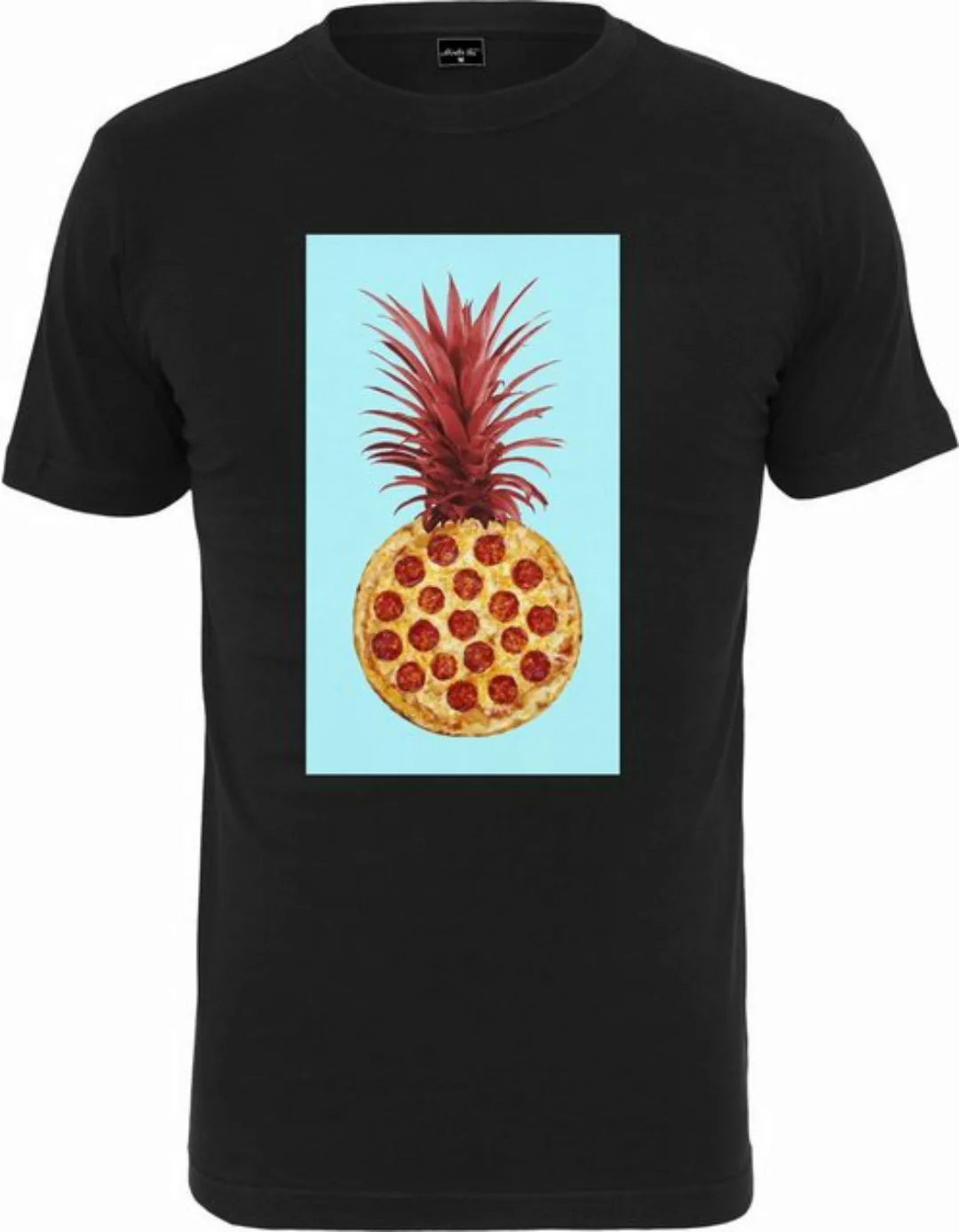 MisterTee T-Shirt "MisterTee Herren Pizza Pineapple Tee" günstig online kaufen