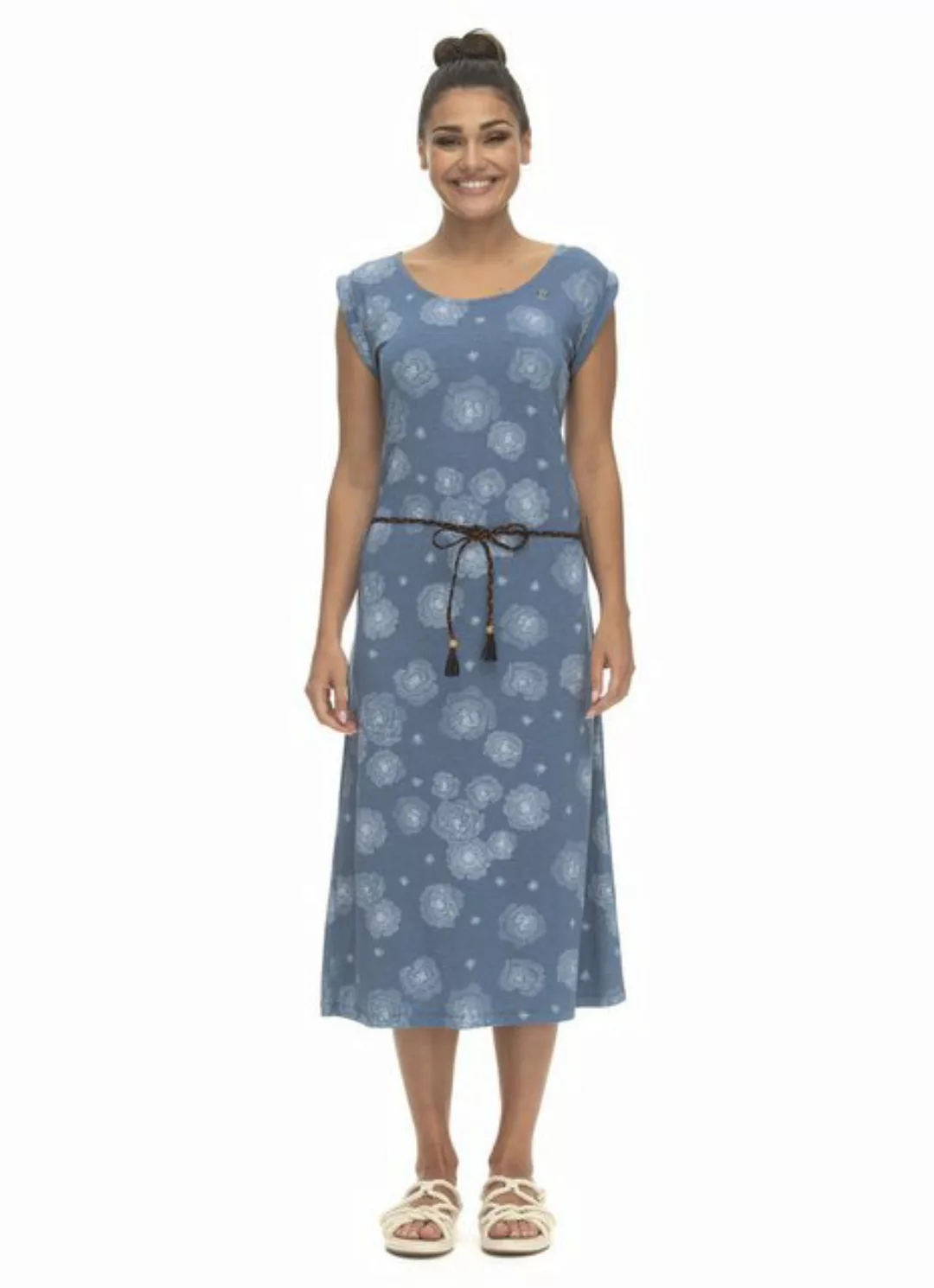 Ragwear Sommerkleid "Tag Midi", wadenlanges Maxikleid mit Allover-Print günstig online kaufen