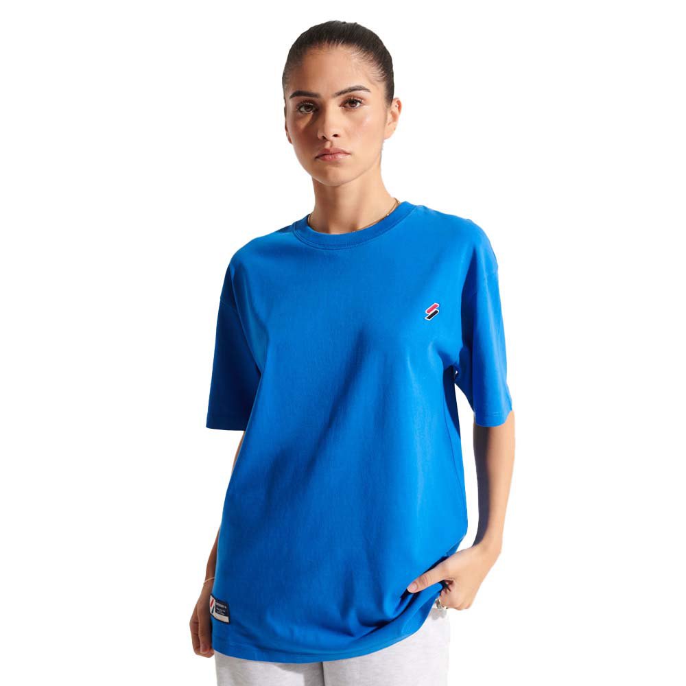 Superdry Code Essential Kurzärmeliges T-shirt M Royal günstig online kaufen