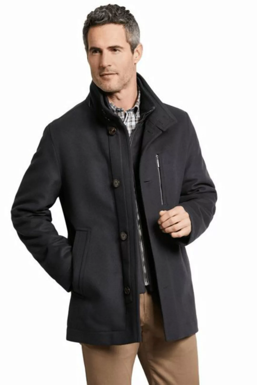 bugatti Wolljacke 472428-44053 miit herausnehmbarem Westeneinsatz Regular F günstig online kaufen