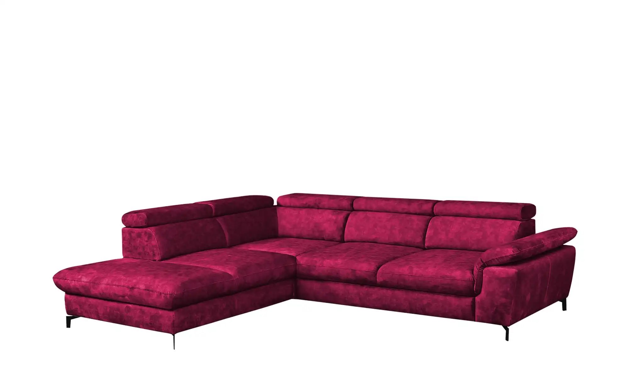 switch Ecksofa  Alegra ¦ rot ¦ Maße (cm): B: 277 H: 93 T: 237 Polstermöbel günstig online kaufen