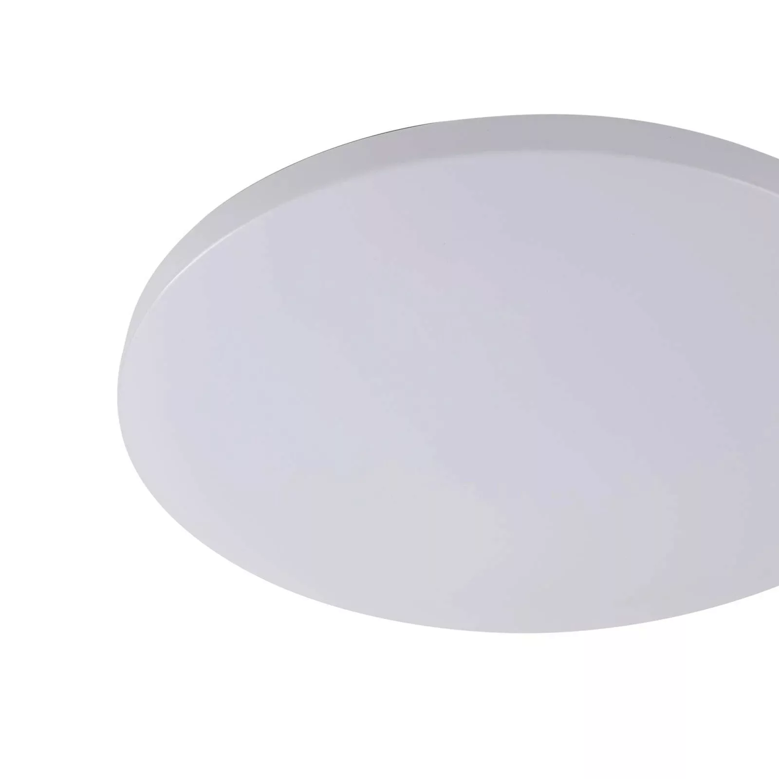 Lindby LED-Außendeckenleuchte Doki, 34 cm, weiß, Kunststoff günstig online kaufen