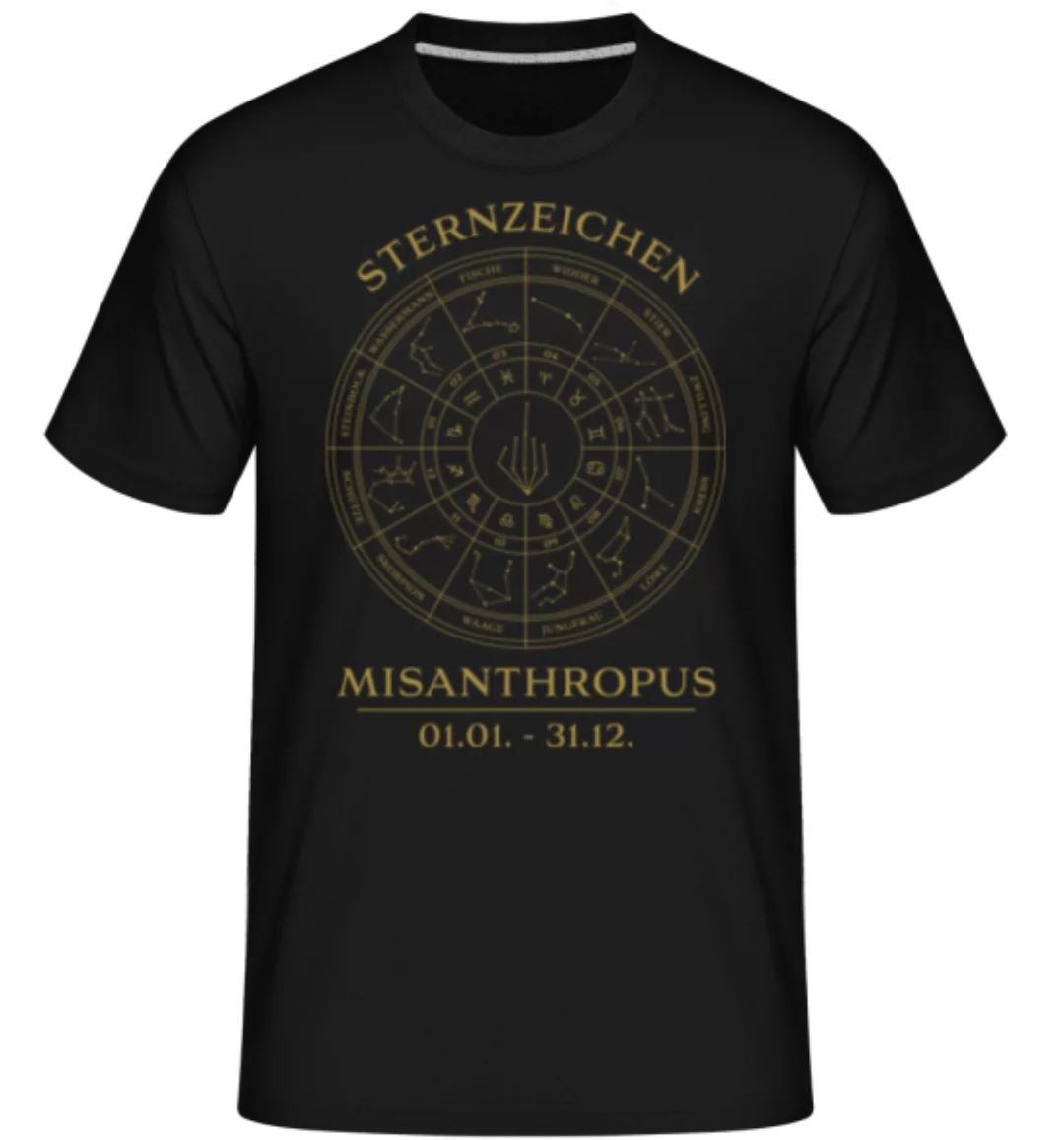Sternzeichen Misanthropus · Shirtinator Männer T-Shirt günstig online kaufen