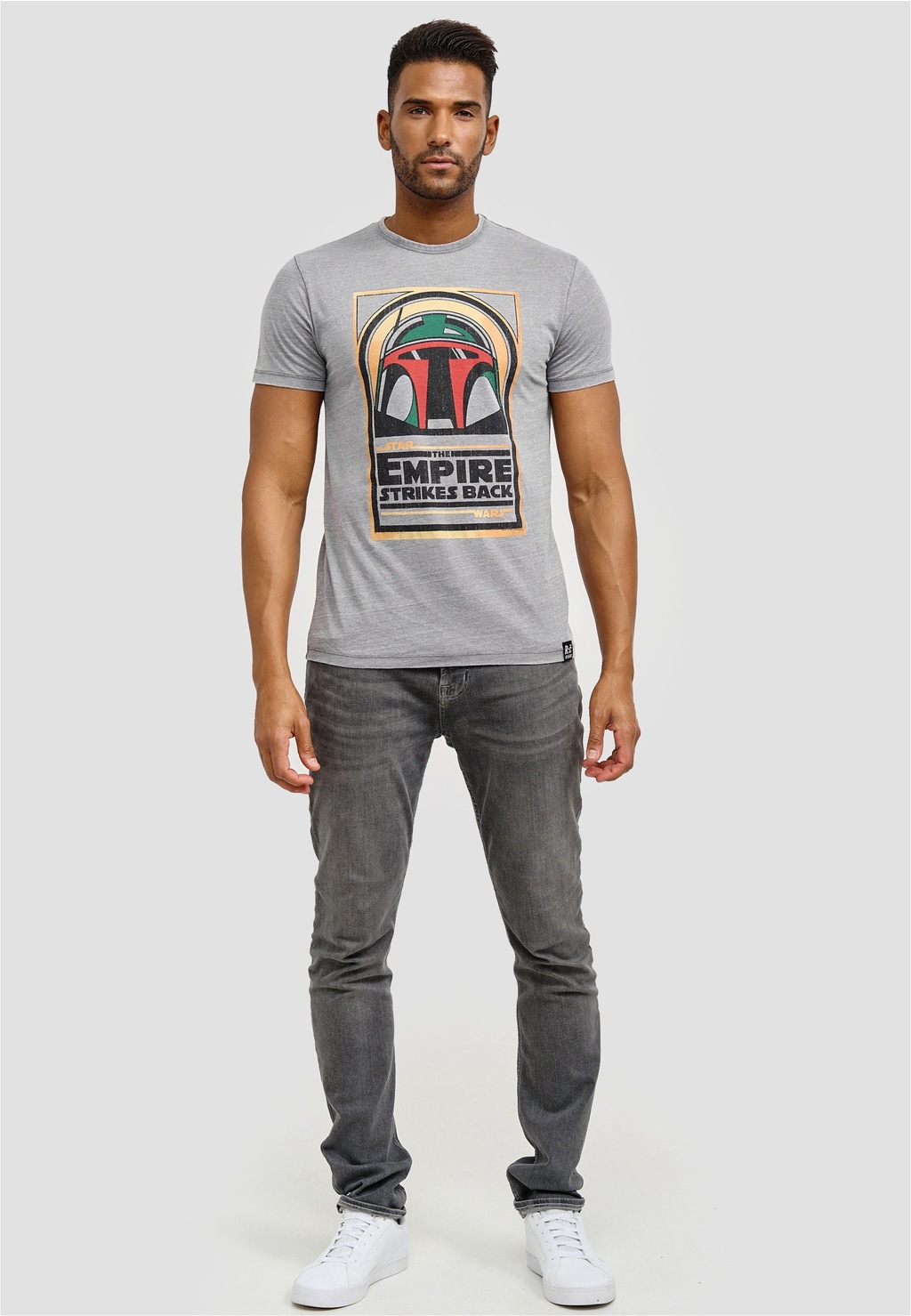 Recovered T-Shirt "Star Wars Boba Fett Empire Strikes Back", im zeitlosen D günstig online kaufen