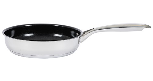 Bratpfanne AXENTIA ca. 24 cm 1 Stück Edelstahl günstig online kaufen