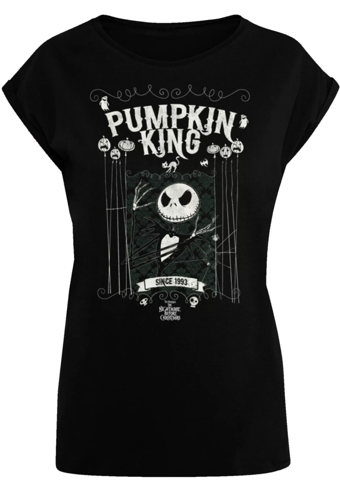 F4NT4STIC T-Shirt "Disney Nightmare Before Christmas King Jack", Premium Qu günstig online kaufen