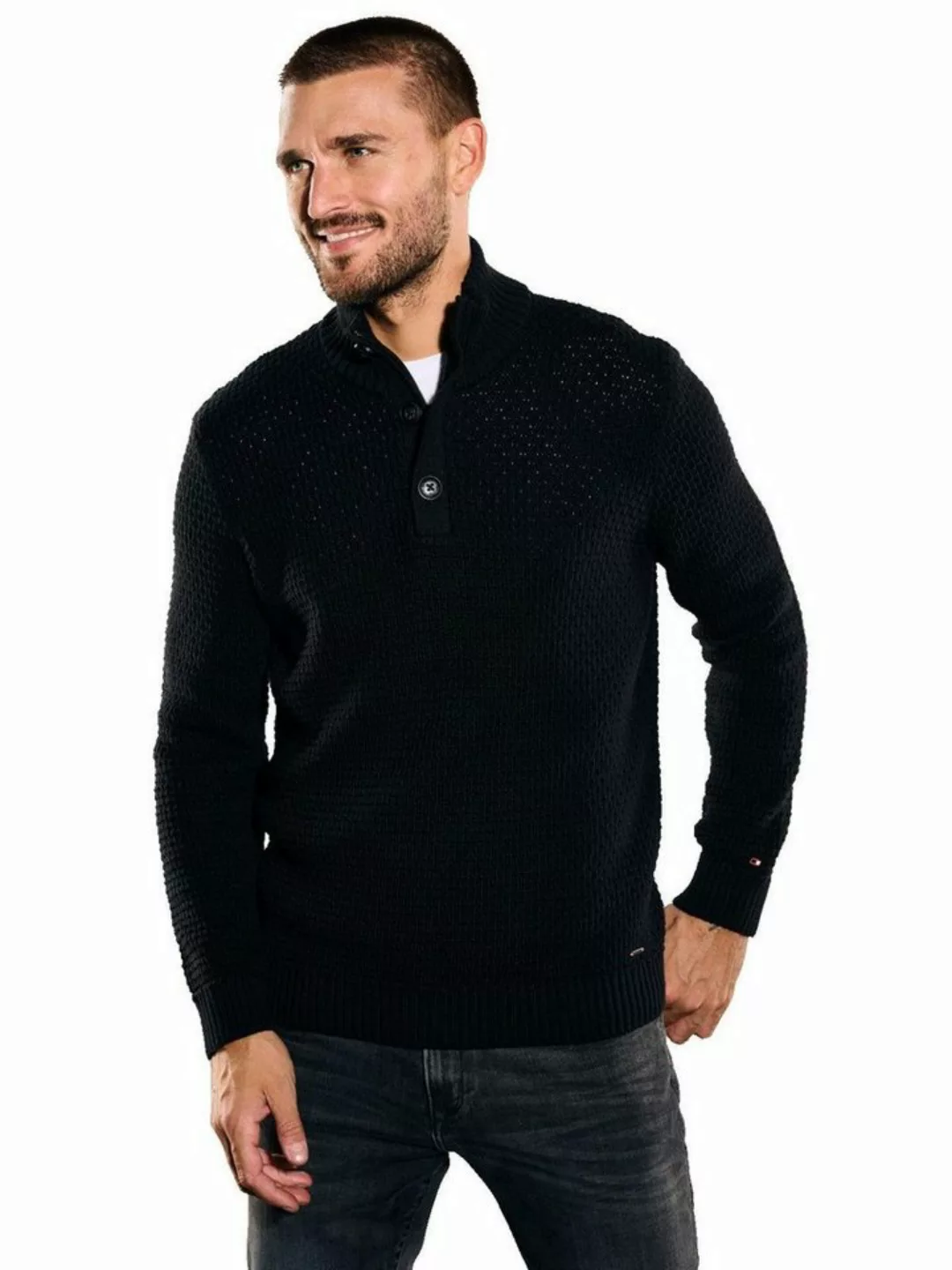 emilio adani Stehkragenpullover Pullover Polokragen günstig online kaufen