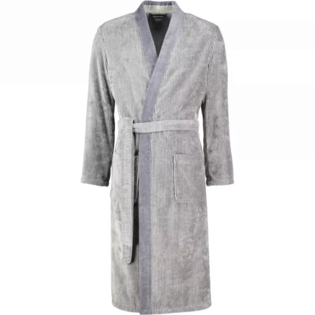 Cawö - Herren Bademantel Kimono 5840 - Farbe: stein - 37 - XL günstig online kaufen