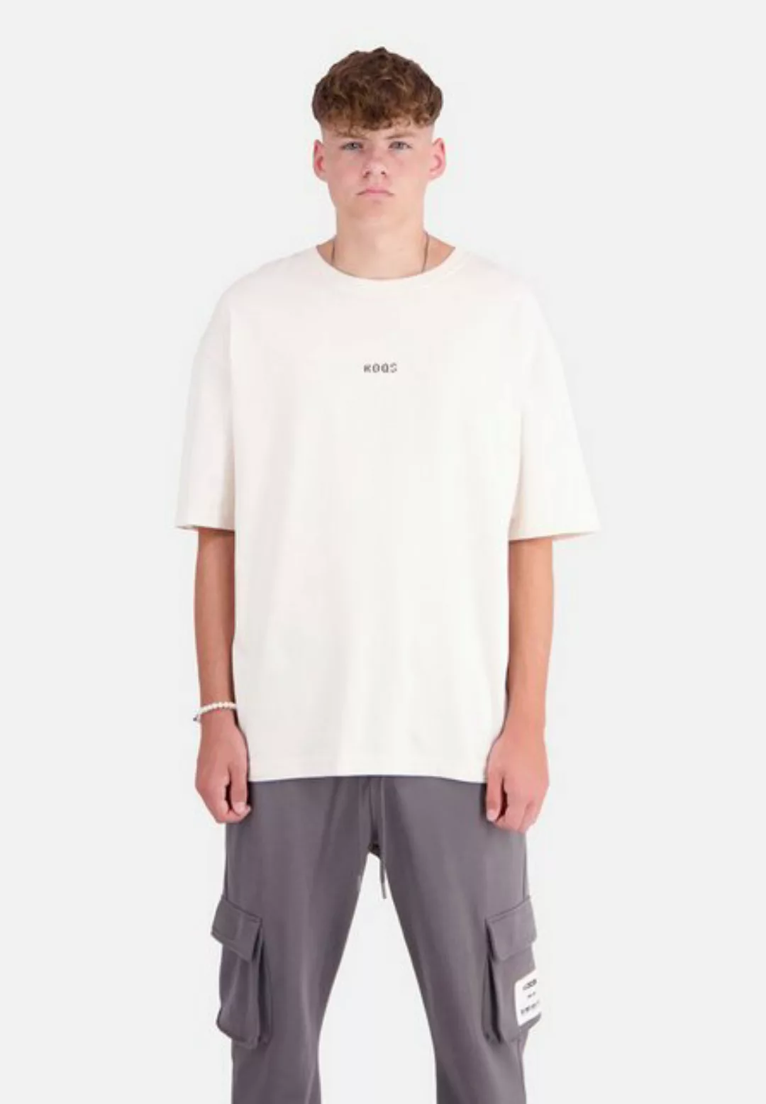 KOQS T-Shirt LOGO Oversized günstig online kaufen