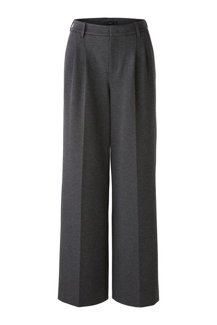 Oui Stoffhose Hose, darkgrey günstig online kaufen