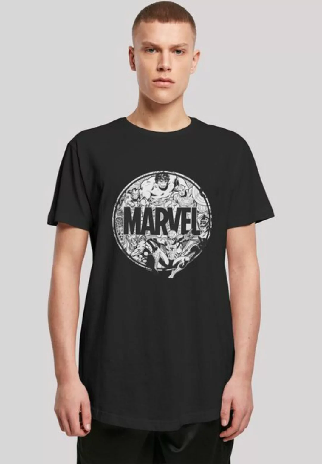 F4NT4STIC T-Shirt Marvel Comics Logo Character Infill' Print günstig online kaufen