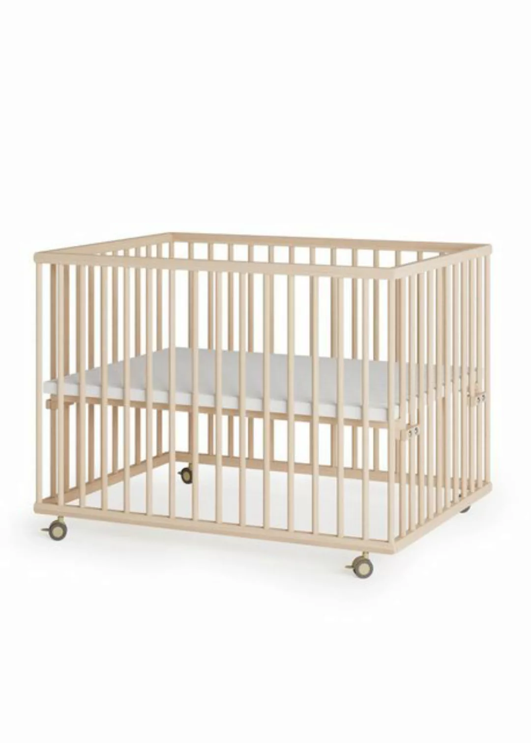 Sämann Babybett Laufgitter 75x100 cm natur Premium Kollektion Laufstall für günstig online kaufen