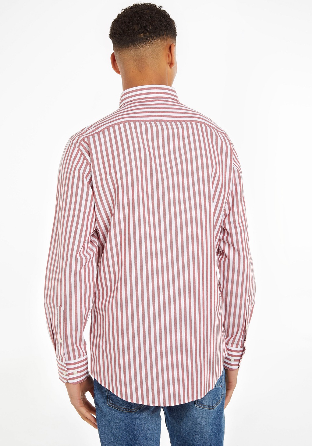 Tommy Hilfiger TAILORED Langarmhemd "CL-W ROYAL OXF STRIPE RF SHIRT", mit B günstig online kaufen