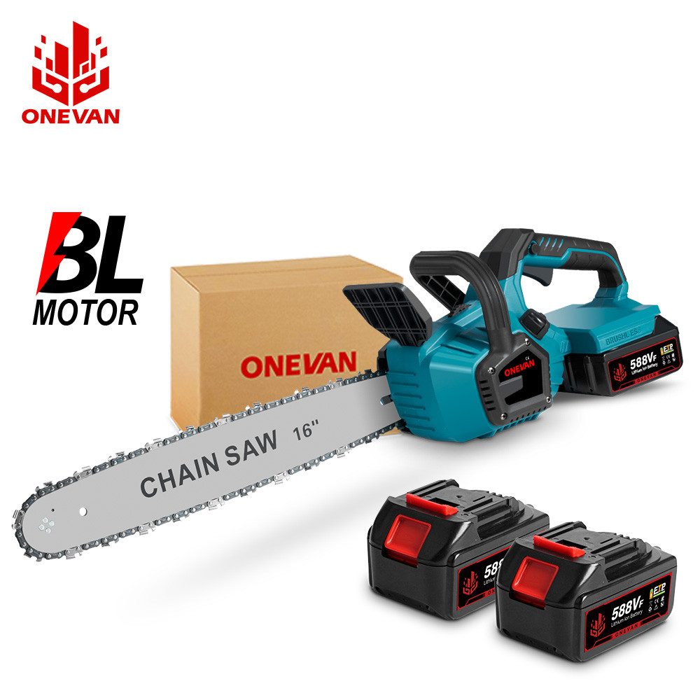ONEVAN Akku-Kettensäge 16 Zoll Bürstenlose, 3000W günstig online kaufen