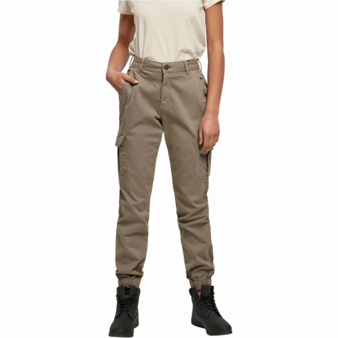 URBAN CLASSICS Cargohose Urban Classics Damen Ladies High Waist Cargo Pants günstig online kaufen