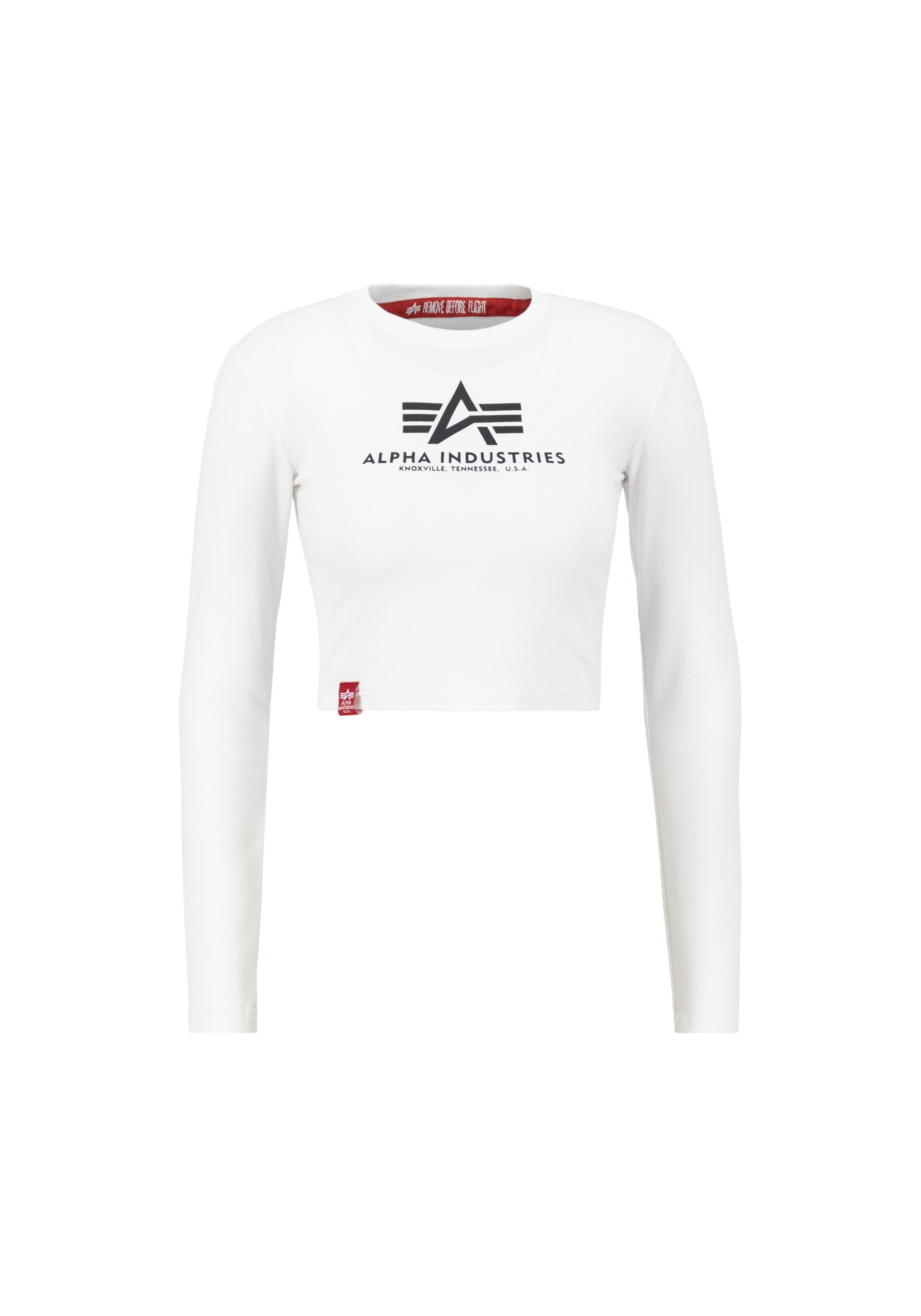 Alpha Industries Sweater "Basic Cropped Longsleeve W Longsleeve" günstig online kaufen