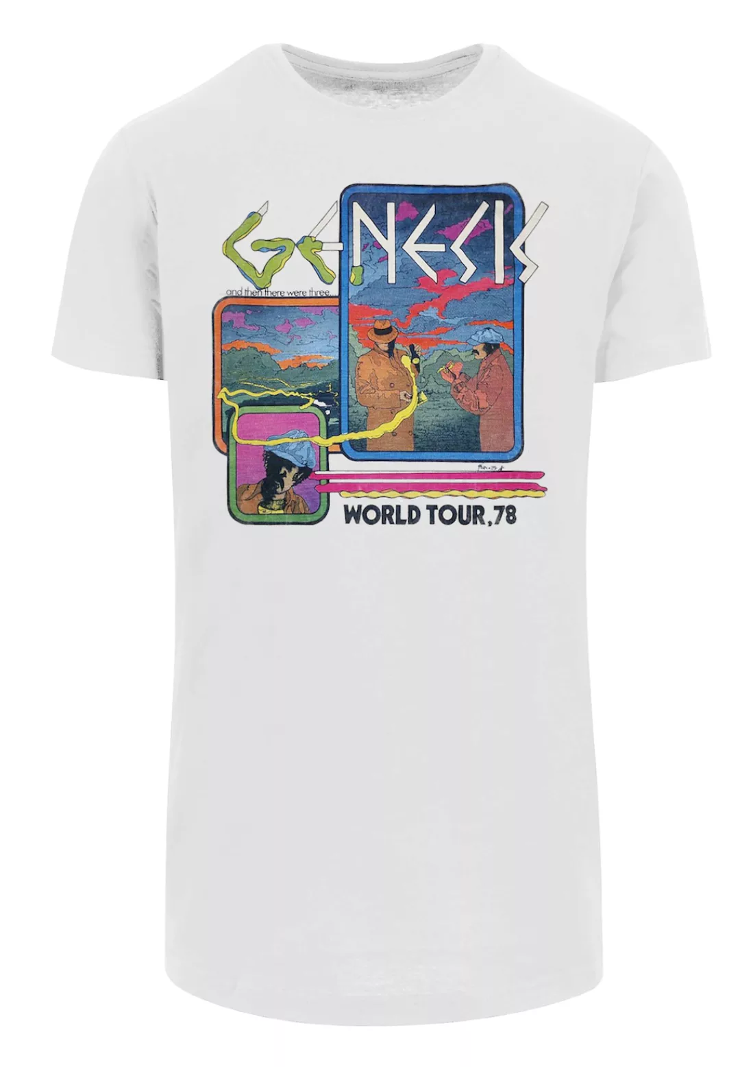 F4NT4STIC T-Shirt "Genesis World Tour 78", Print günstig online kaufen