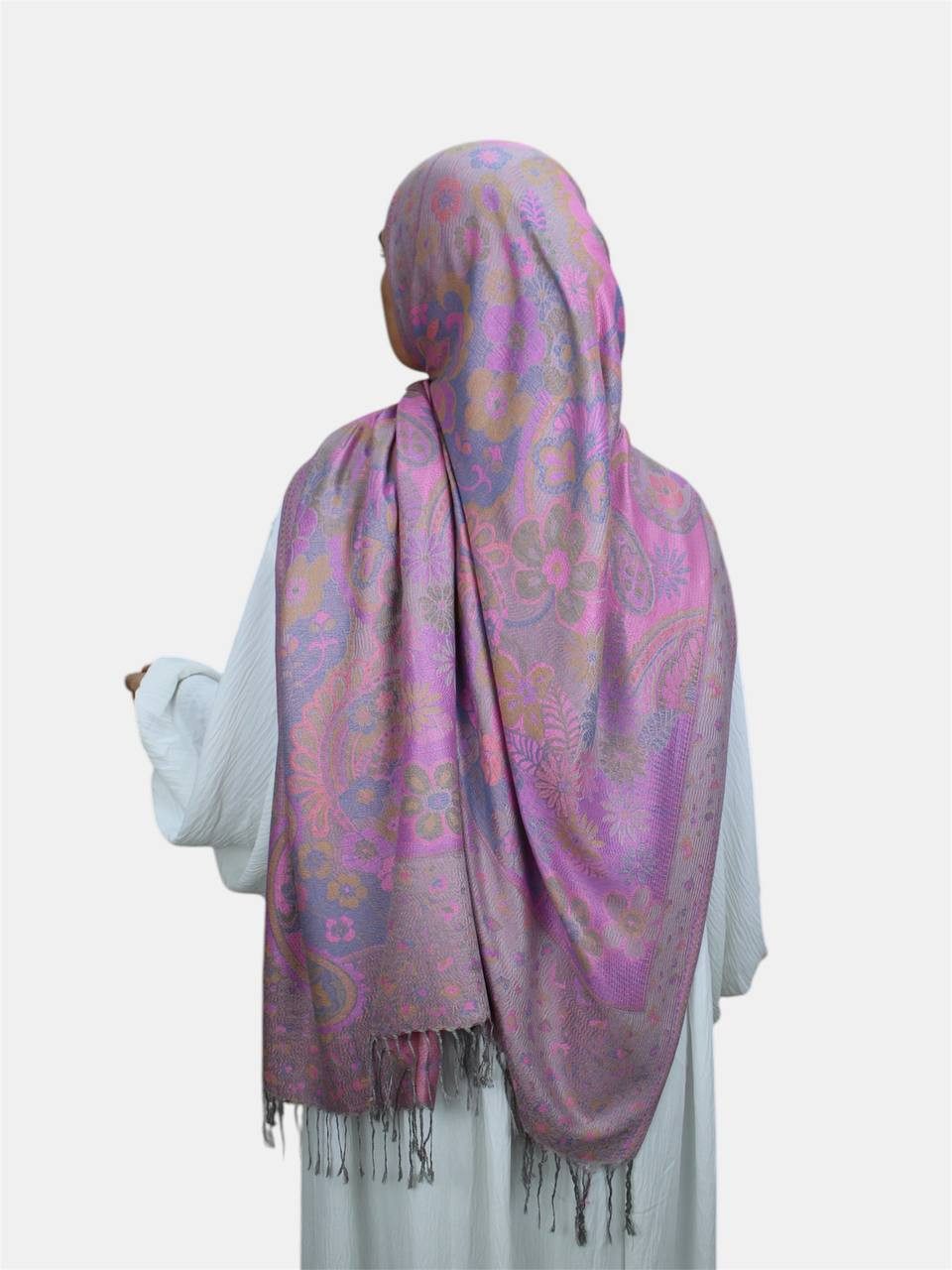 Aymasal Kopftuch Flower Pashmina Muster Hijab günstig online kaufen