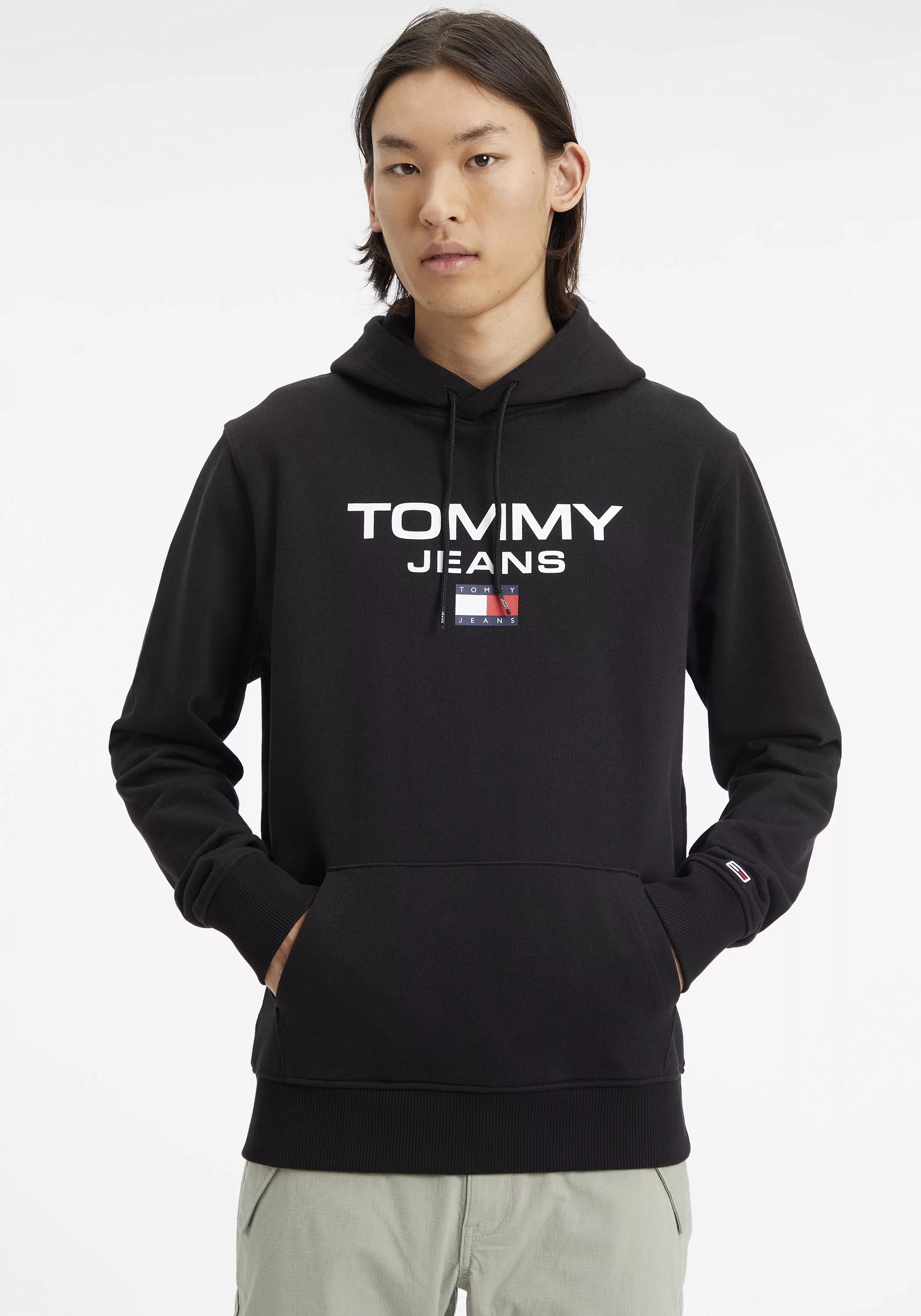 Tommy Jeans Kapuzensweatshirt TJM REG ENTRY HOODIE mit Logodruck günstig online kaufen