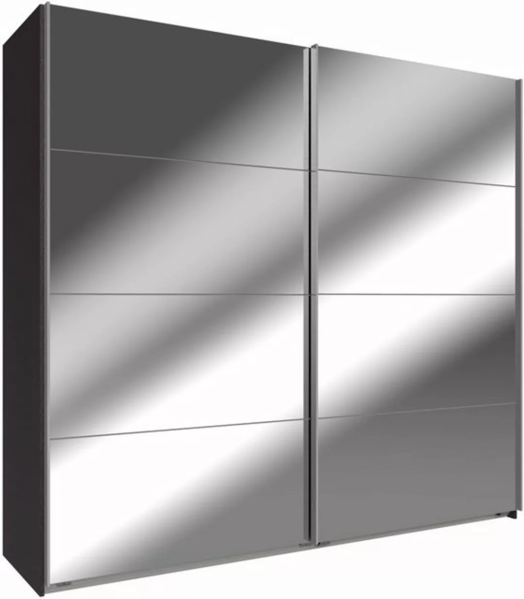 Wimex Schwebetürenschrank Easy Plus (1-St) 225cm graphit Spiegel günstig online kaufen