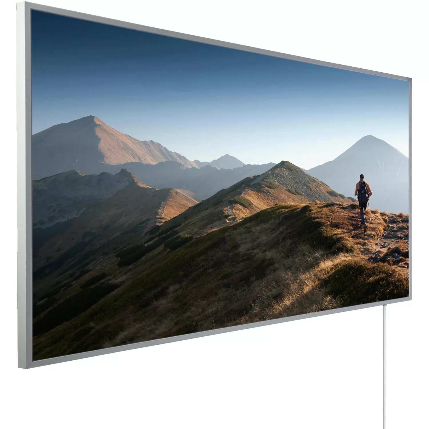 Könighaus Infrarotheizung Panorama-Serie 60 cm x 100 cm 600 W Wandern günstig online kaufen