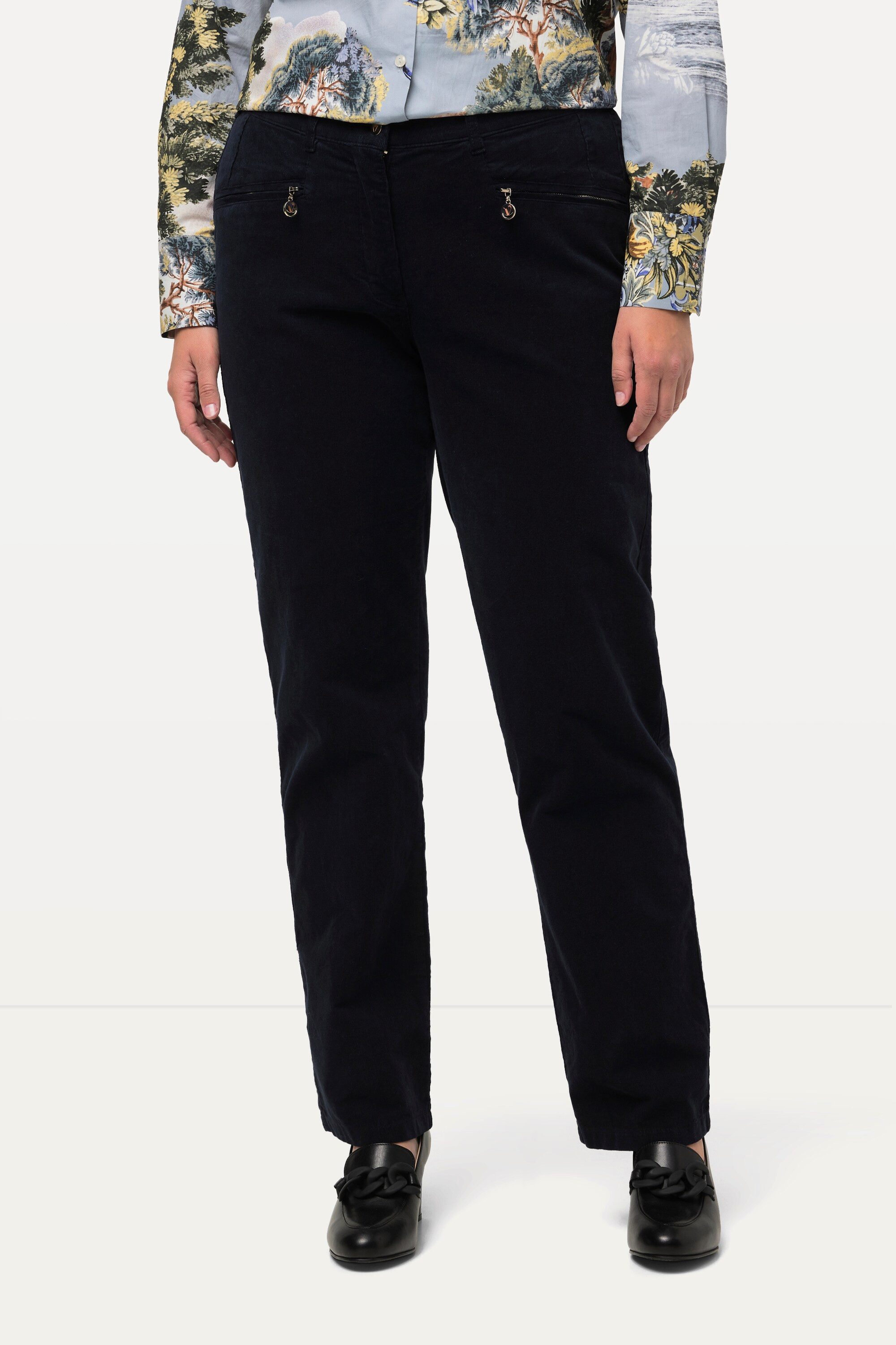Ulla Popken Funktionshose Cordhose Mony Komfortbund günstig online kaufen