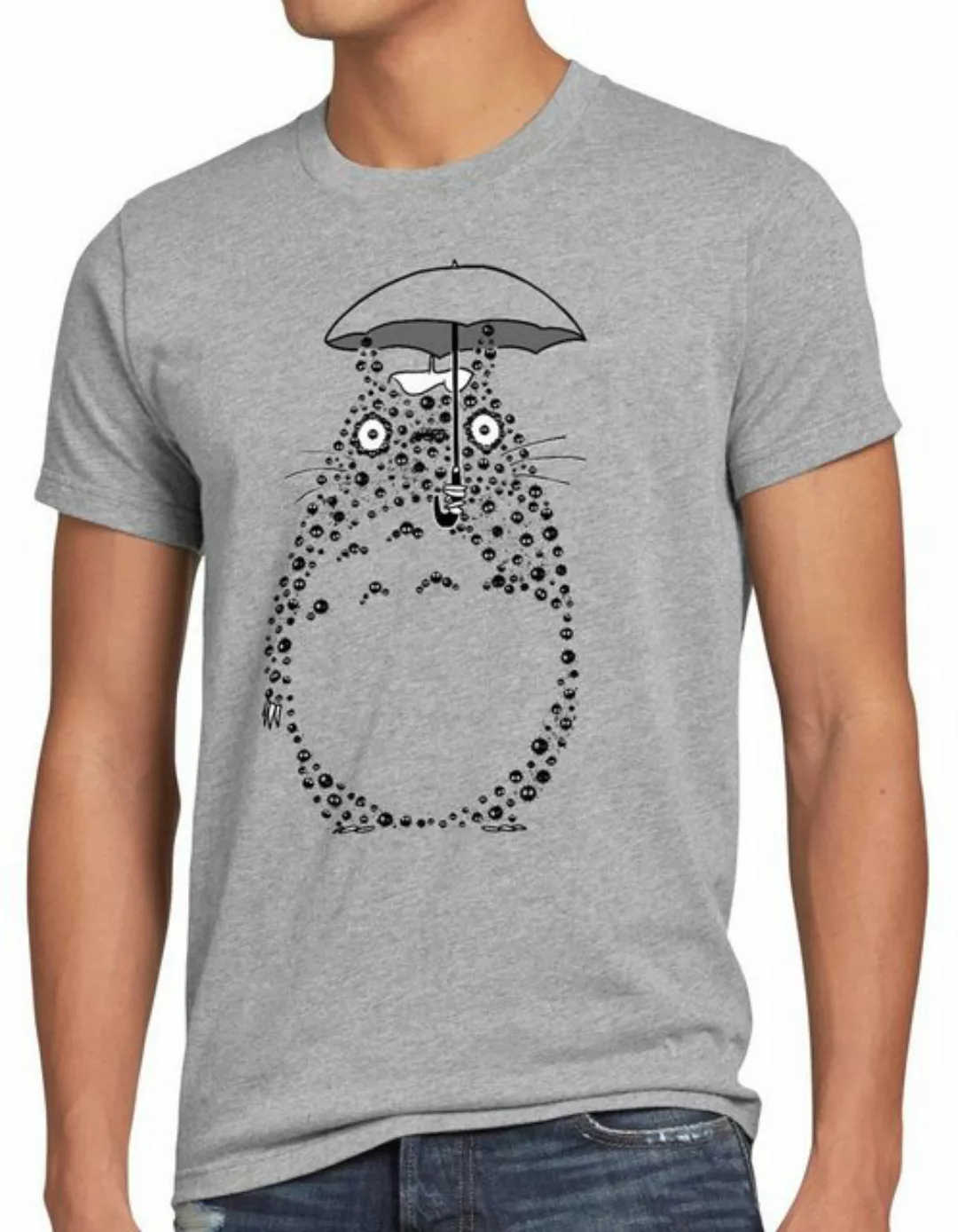 style3 T-Shirt Herren T-Shirt Totoro Russmännchen neko mein nachbar anime t günstig online kaufen