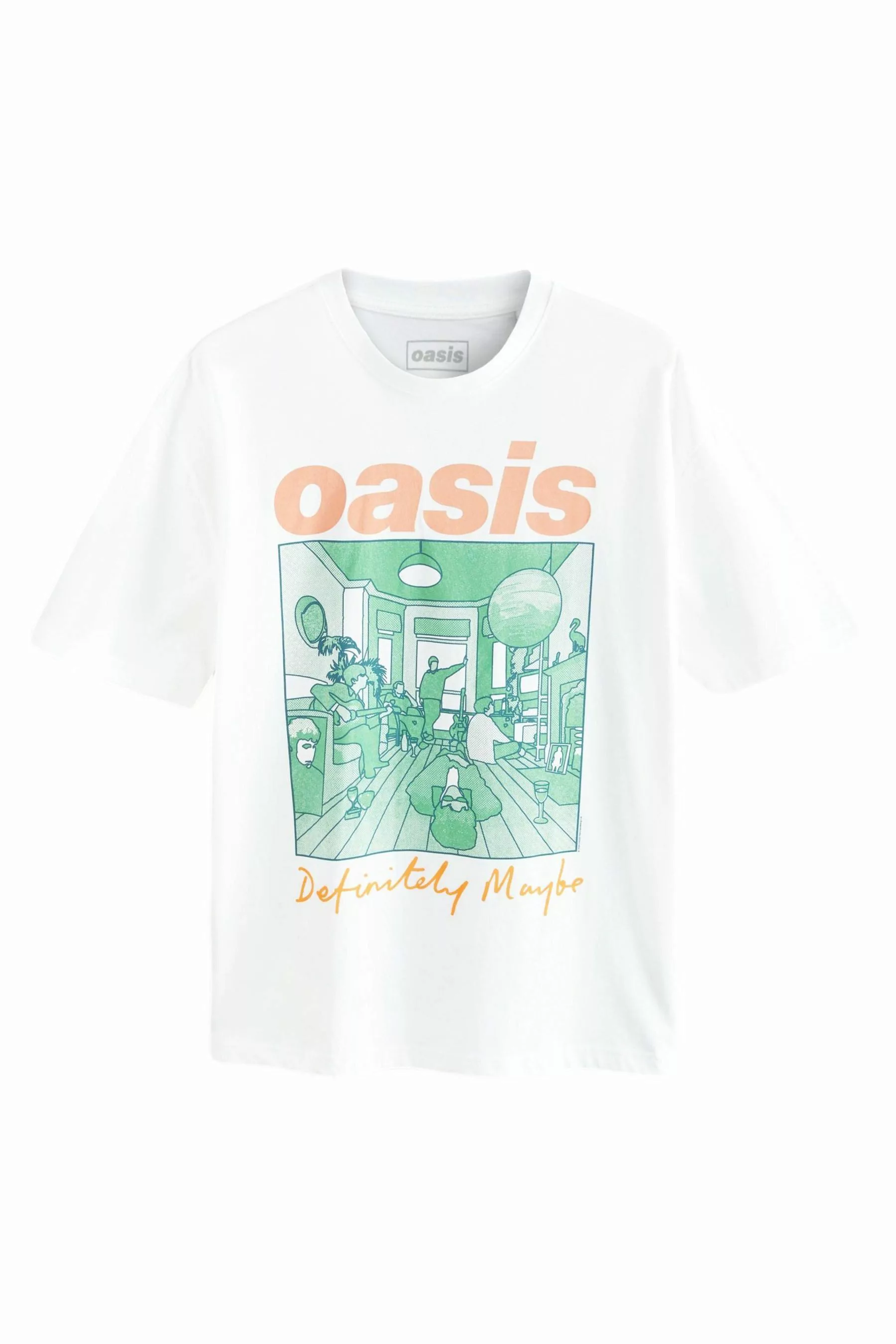 Next T-Shirt Band-T-Shirt Oasis (1-tlg) günstig online kaufen