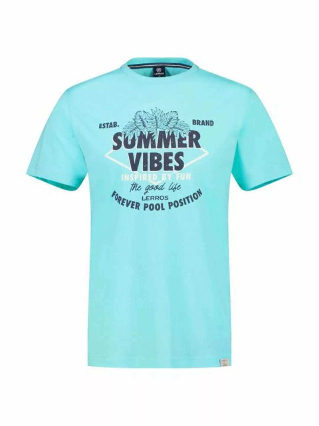 LERROS T-Shirt "LERROS T-Shirt mit Frontprint" günstig online kaufen