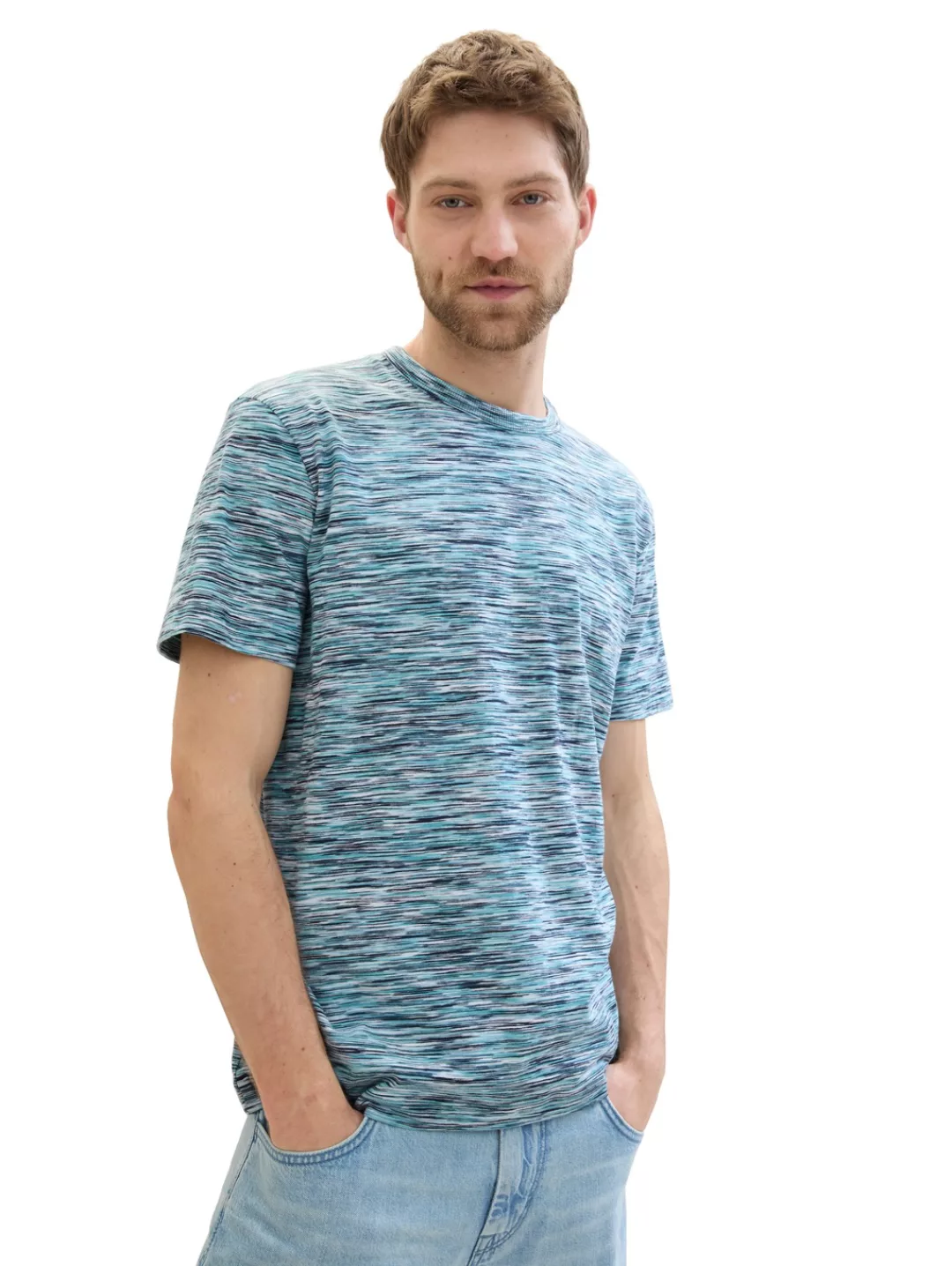 TOM TAILOR T-Shirt, mit Muster günstig online kaufen