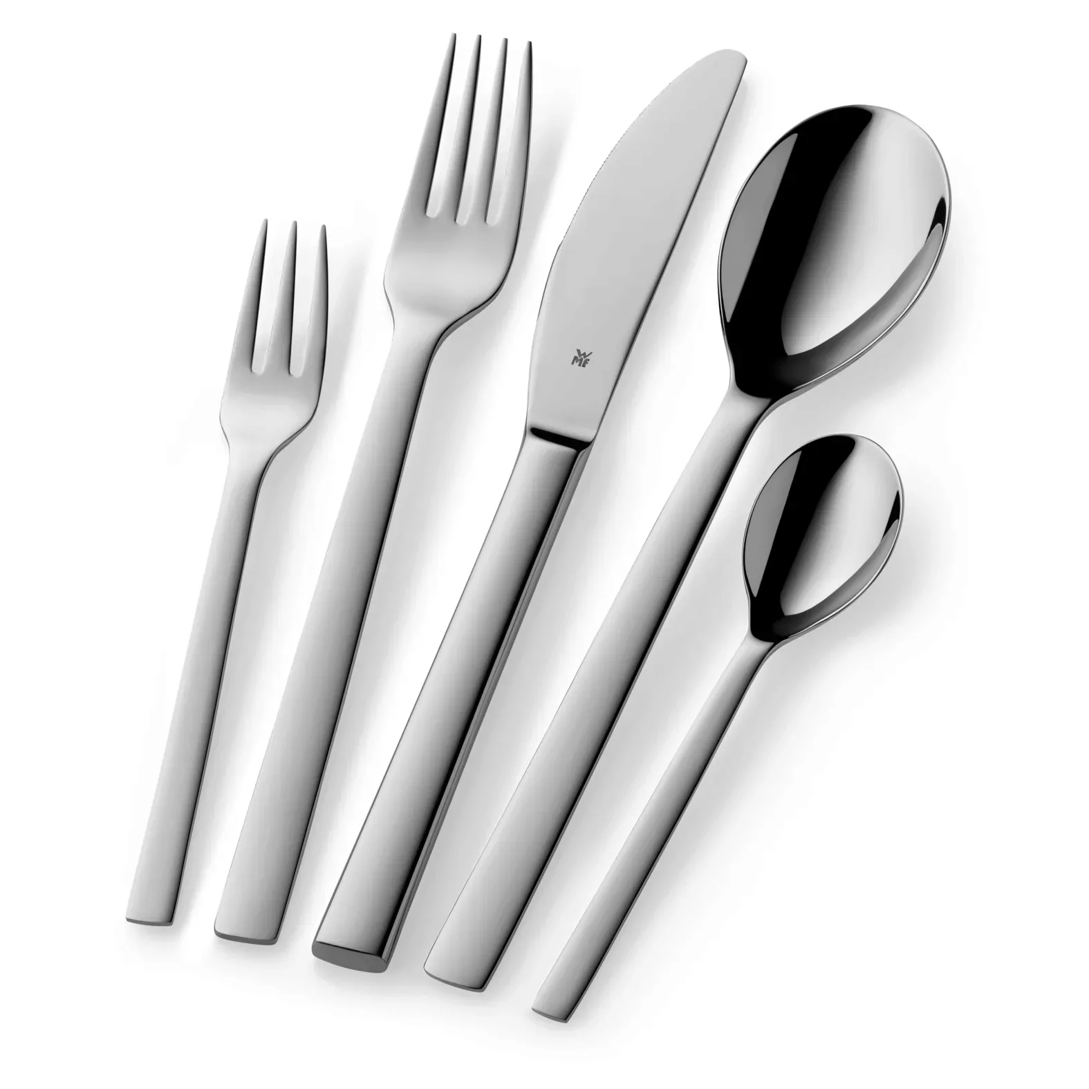 WMF Besteck-Set »Atria«, (Set, 60 tlg.), mit soliden Monobloc Tafelmessern günstig online kaufen