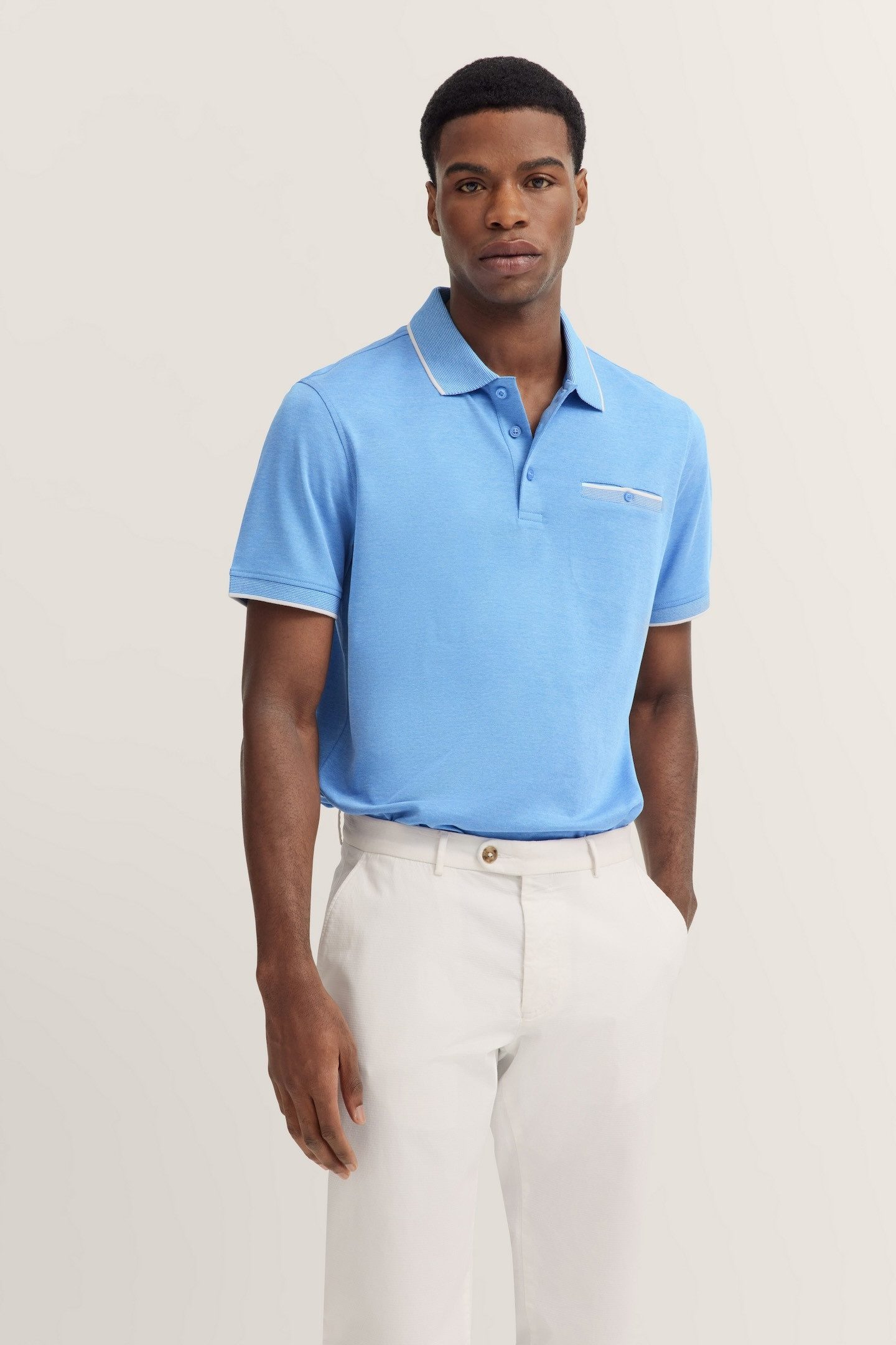 bugatti Poloshirt, mit dezenten Kontraststreifen günstig online kaufen
