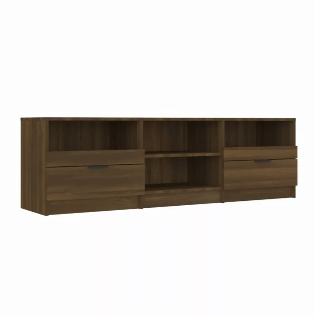 vidaXL TV-Schrank TV-Schrank Braun Eichen-Optik 150x33,5x45 cm Spanplatte L günstig online kaufen