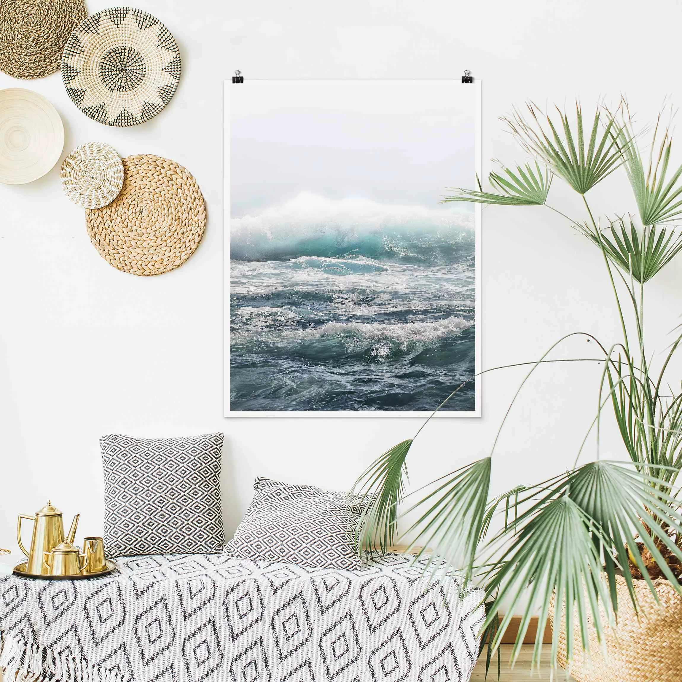 Poster Große Welle Hawaii günstig online kaufen