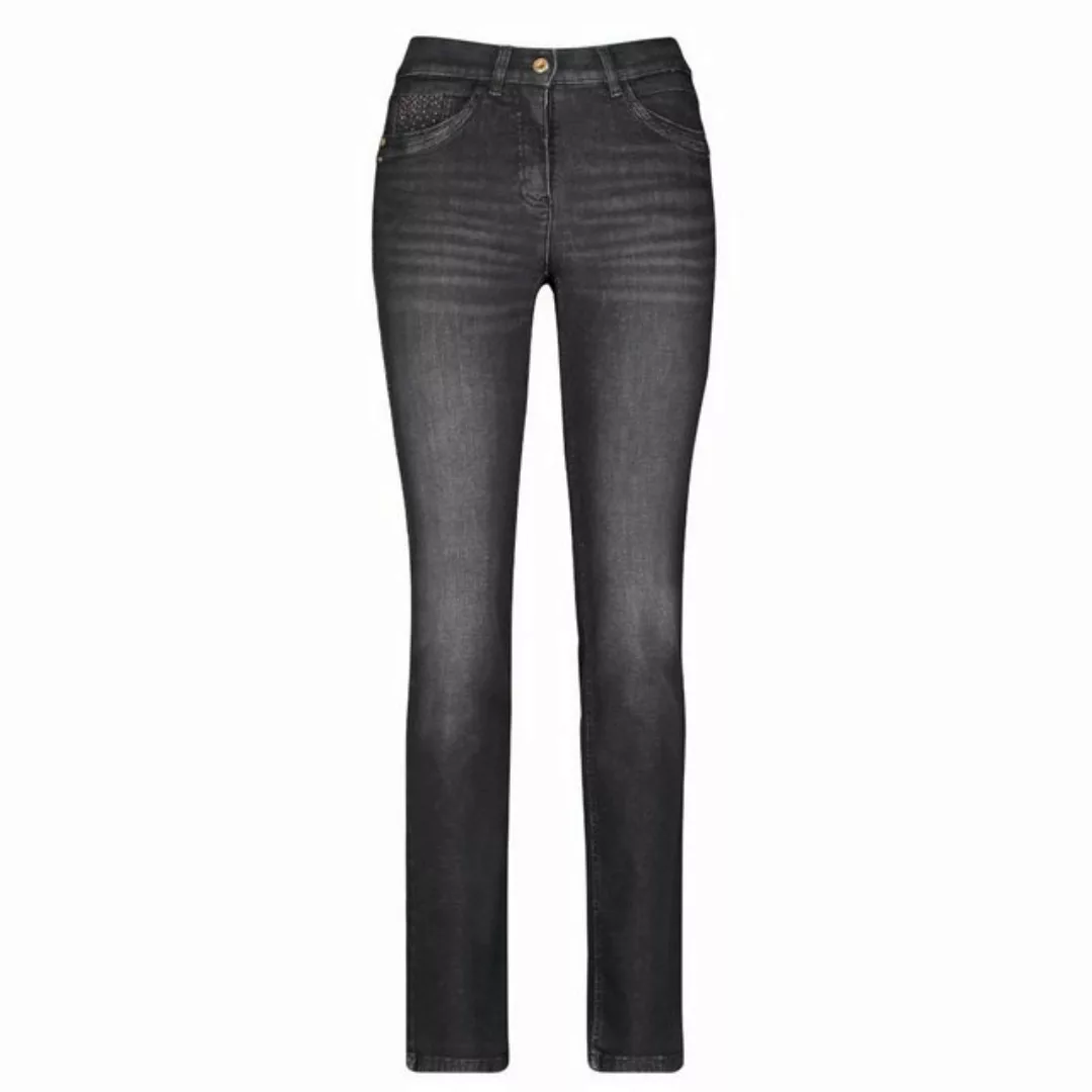 GERRY WEBER Slim-fit-Jeans BEST4ME Slimfit mit Steinchendekor von Gerry Web günstig online kaufen