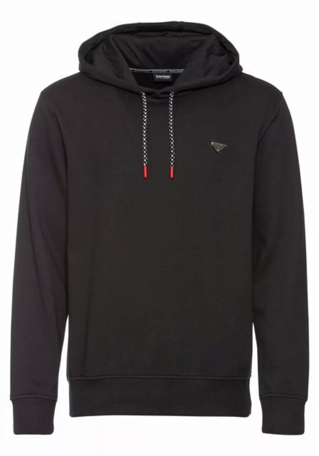 Bruno Banani Kapuzensweatshirt schmale Passform, mit Logodruck, aus Baumwol günstig online kaufen