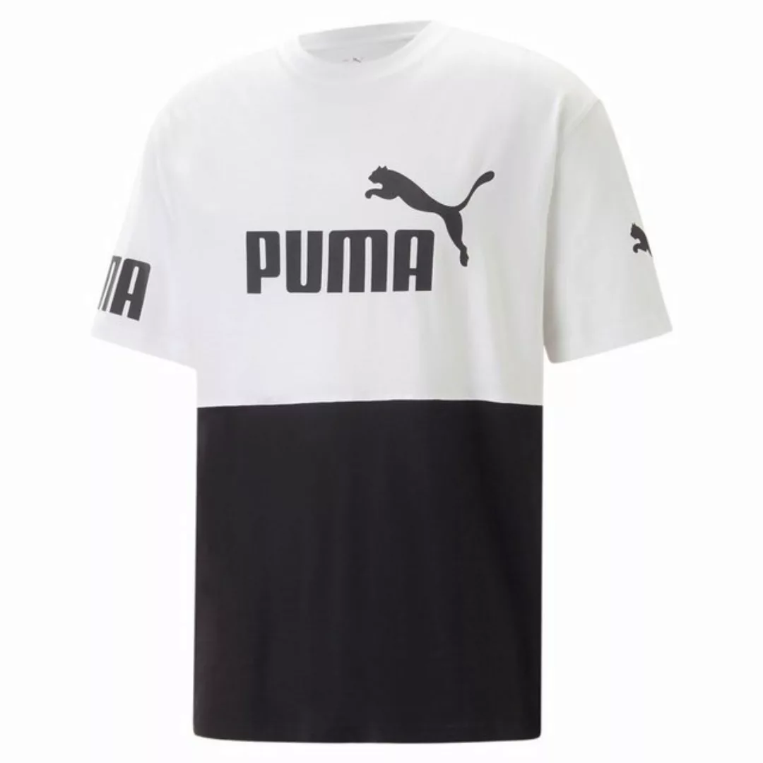 CARE OF BY PUMA Kurzarmshirt Puma M Puma Power Colorblock Tee Herren günstig online kaufen