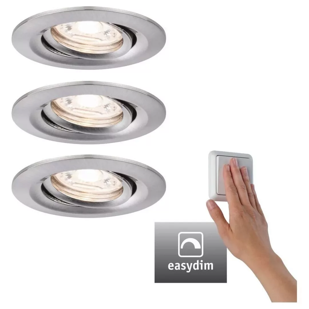 Paulmann Nova mini Plus LED easydim 3er eisen günstig online kaufen