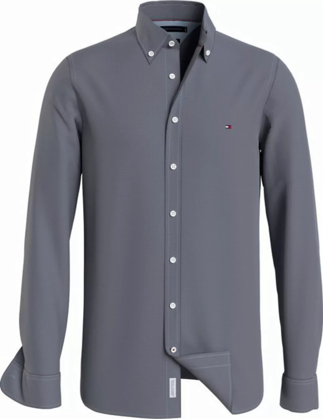 Tommy Hilfiger Big & Tall Langarmhemd BT - FLEX DOBBY RF SHIRT günstig online kaufen