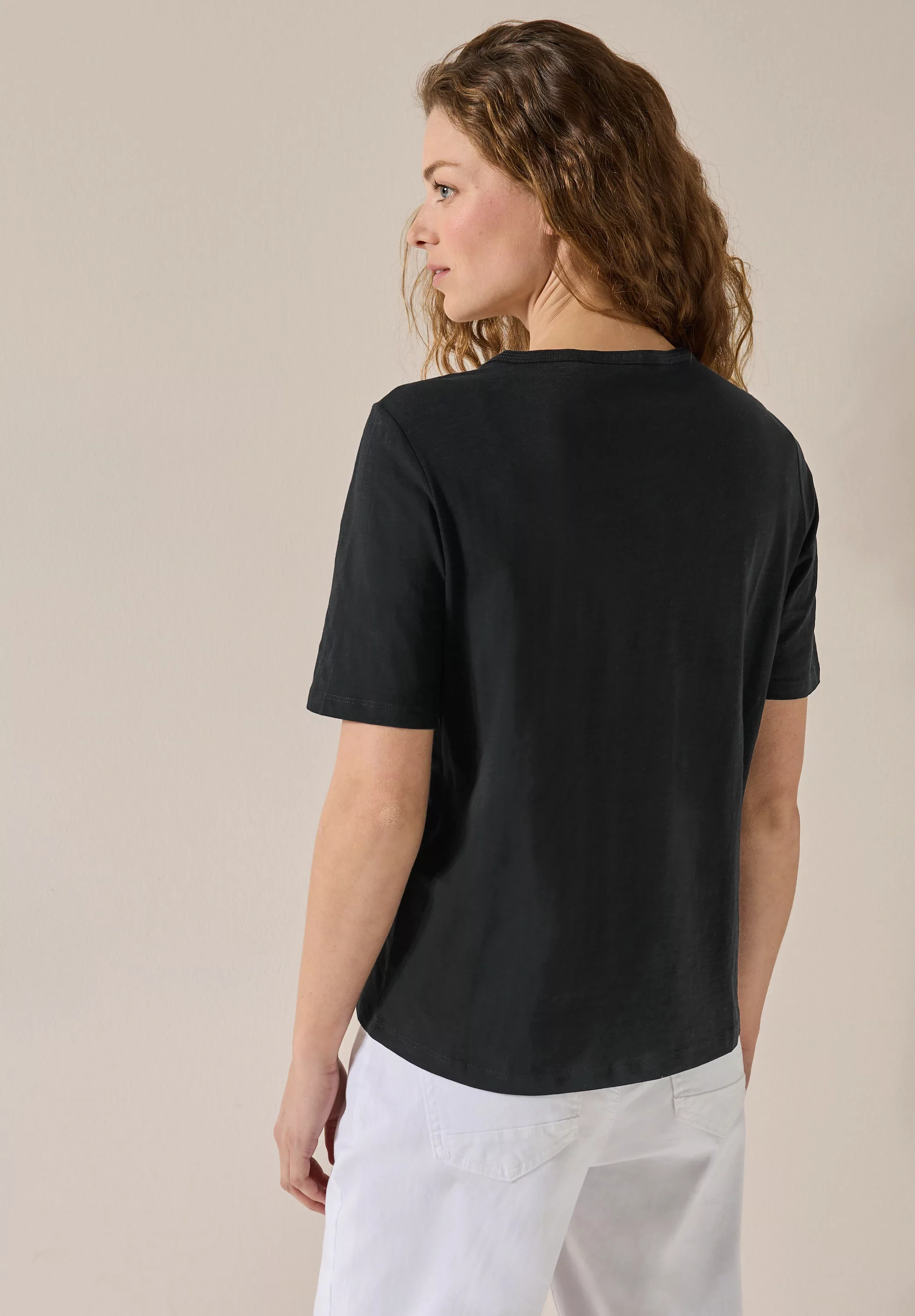 Cecil T-Shirt, aus reiner Baumwolle günstig online kaufen