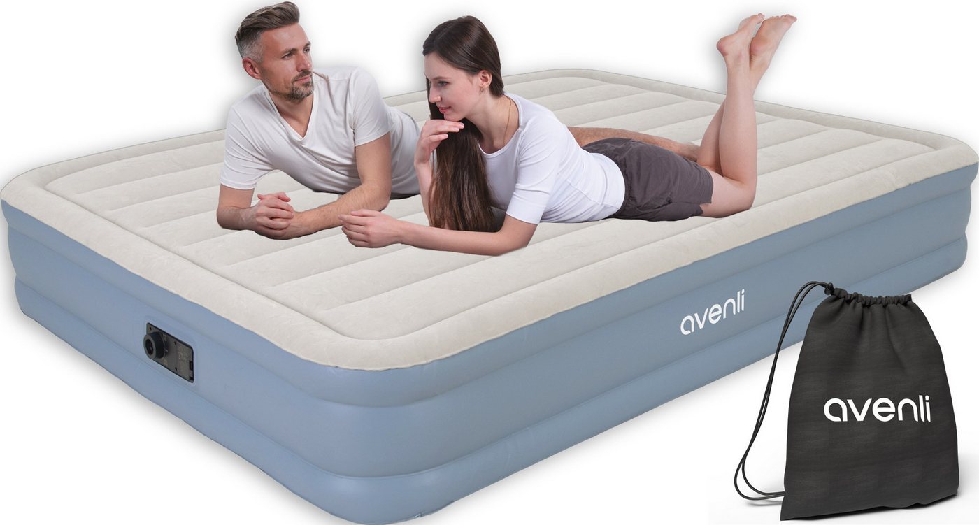 Avenli Luftbett Avenli selbstaufblasende Luftmatratze / Luftbett 203 x 152 günstig online kaufen