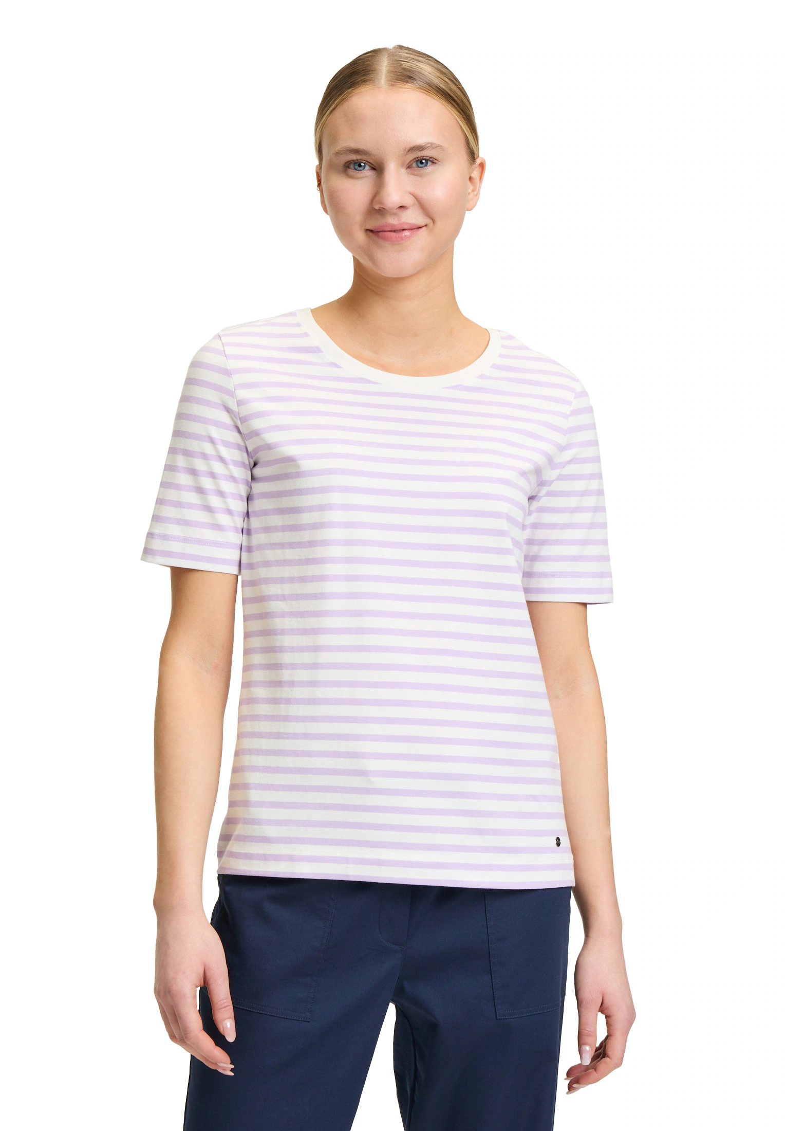 Betty&Co Kurzarmshirt "Betty & Co Basic Shirt mit Ringel", Ringel günstig online kaufen