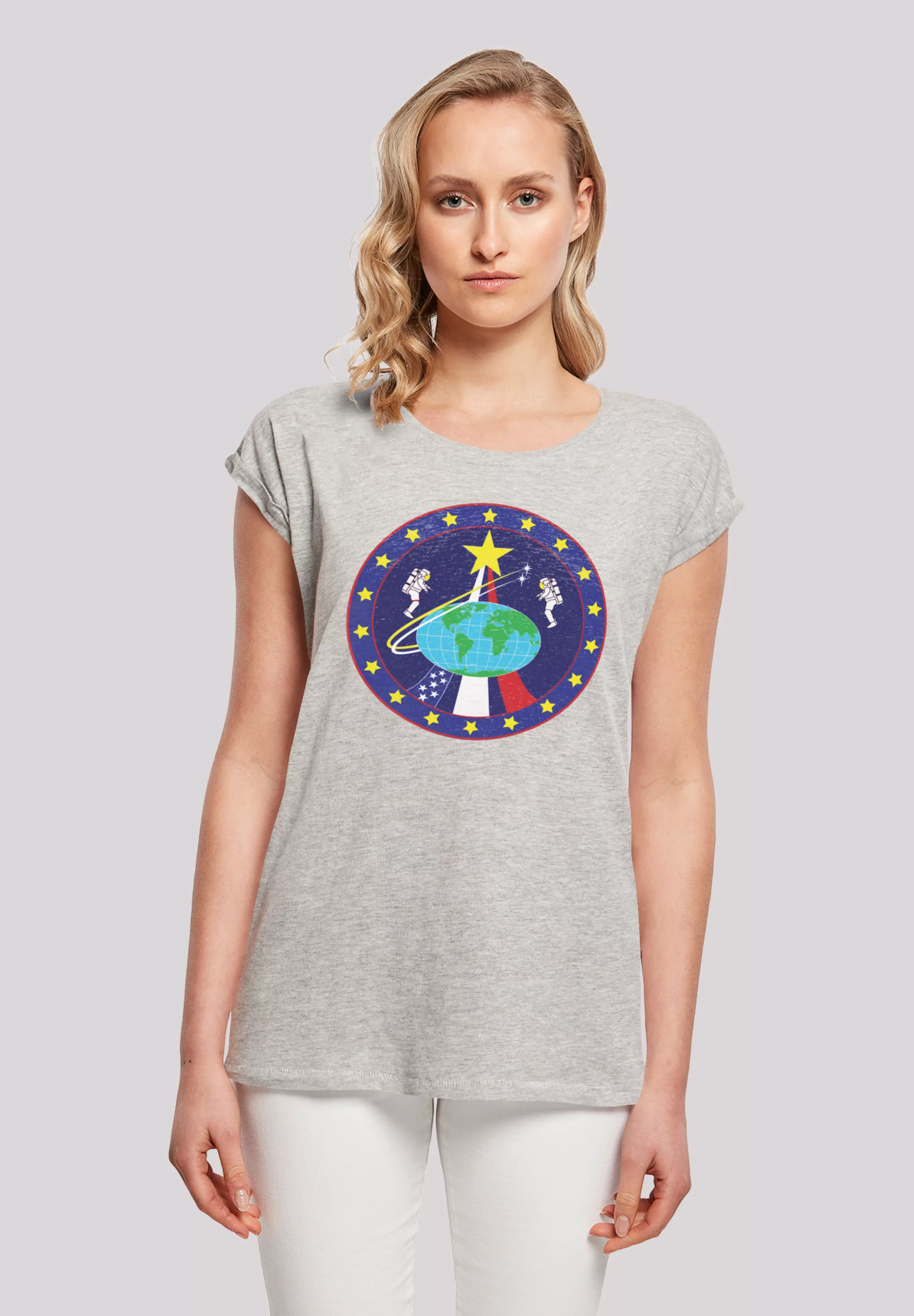 F4NT4STIC T-Shirt "NASA Classic Globe Astronauts", Print günstig online kaufen