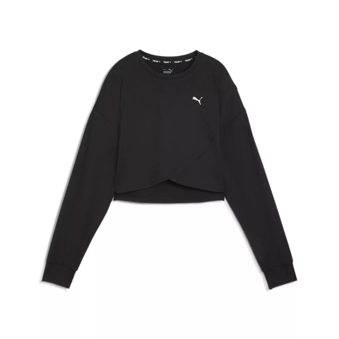 PUMA Sweatshirt "CLOUDSPUN Crossover Rundhalsshirt Damen" günstig online kaufen