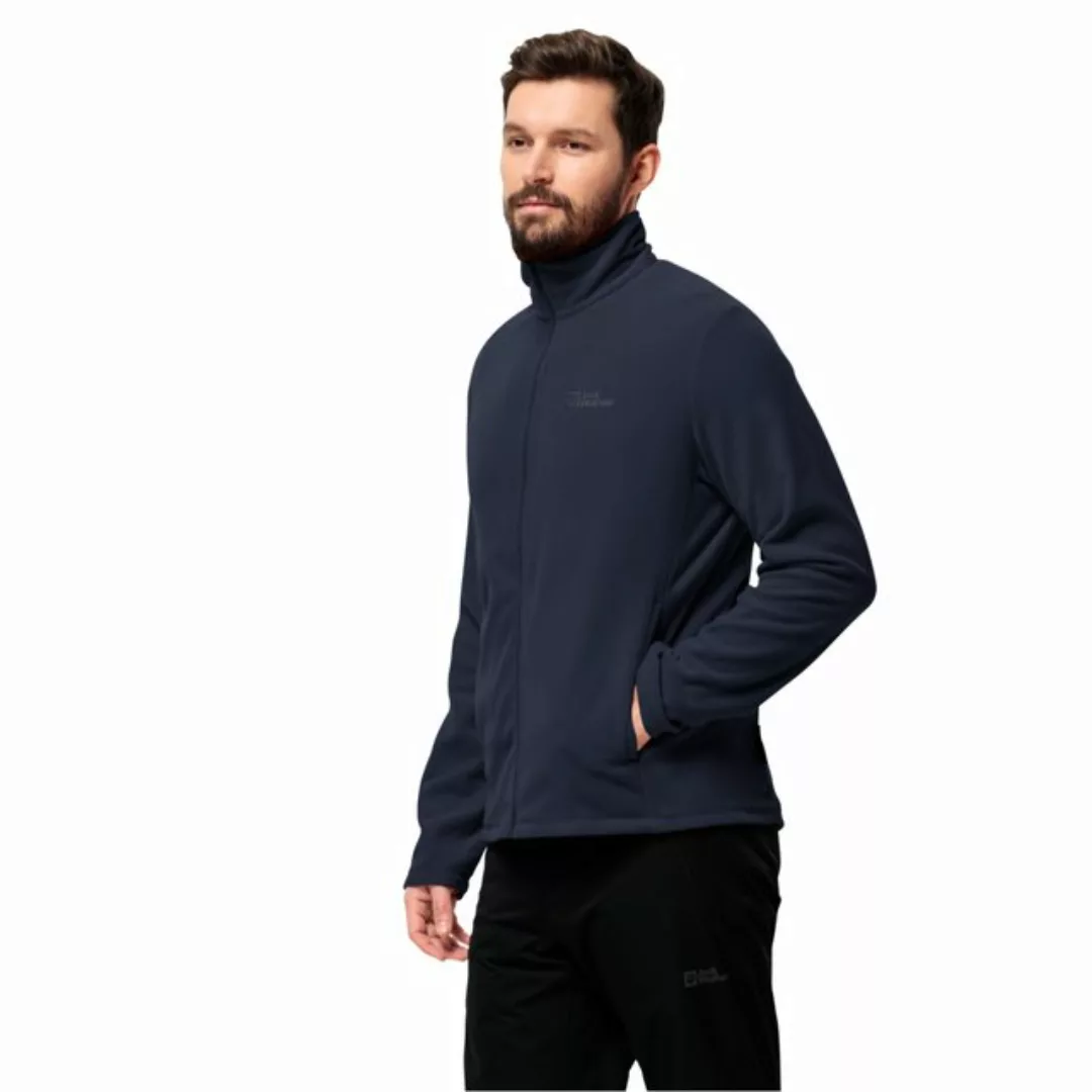 Jack Wolfskin Fleecejacke TAUNUS FZ M leichter, dehnbarer, atmungsaktiver M günstig online kaufen