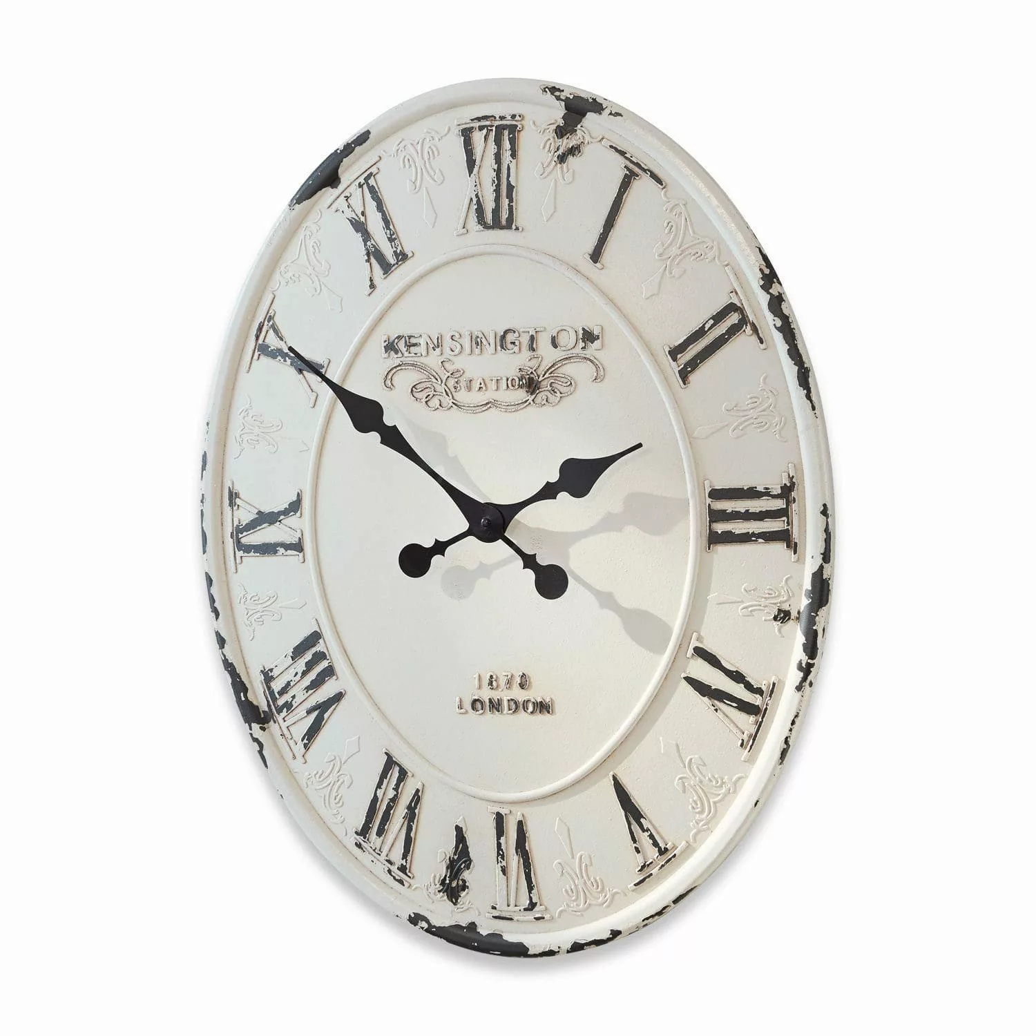 Mirabeau Wanduhr Uhr Soulières antikweiß günstig online kaufen
