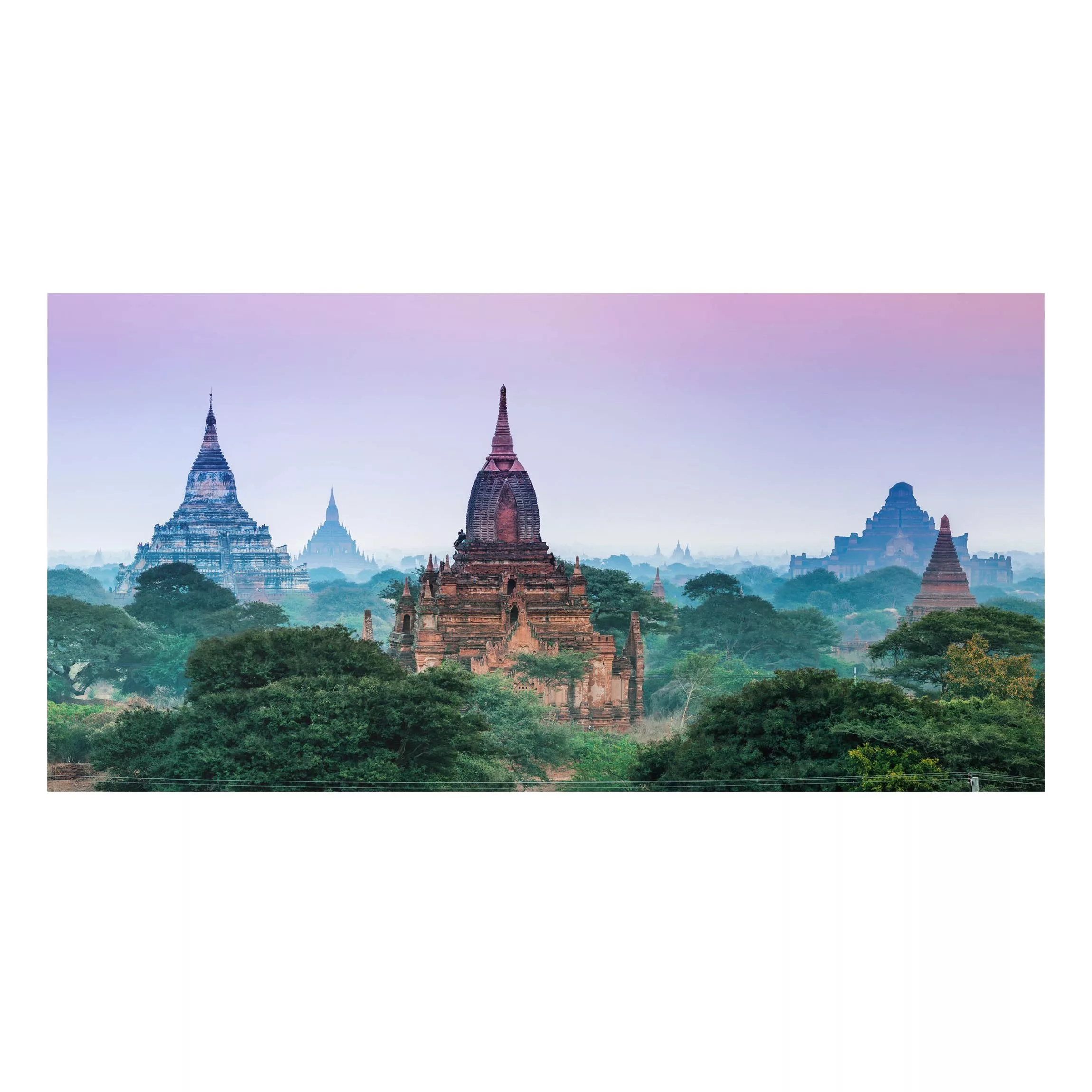 Alu-Dibond Bild Sakralgebäude in Bagan günstig online kaufen