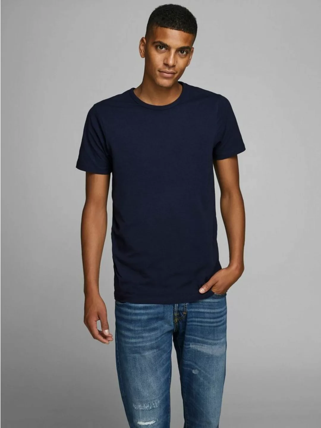 Jack & Jones Herren Rundhals T-Shirt Basic günstig online kaufen