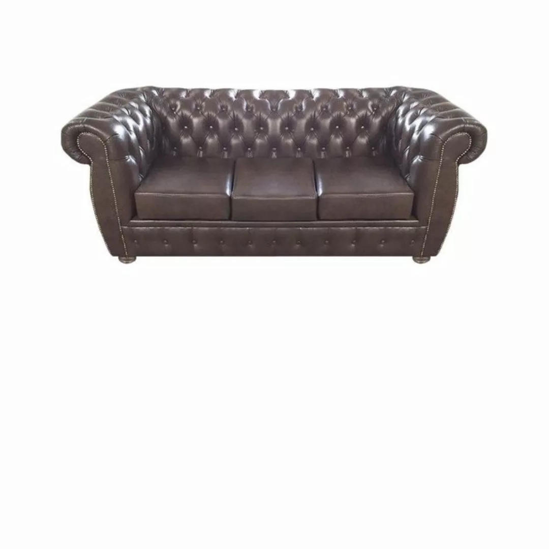 JVmoebel Chesterfield-Sofa Wohnzimmer Set Luxus Design Komplett 2x Sofas Po günstig online kaufen