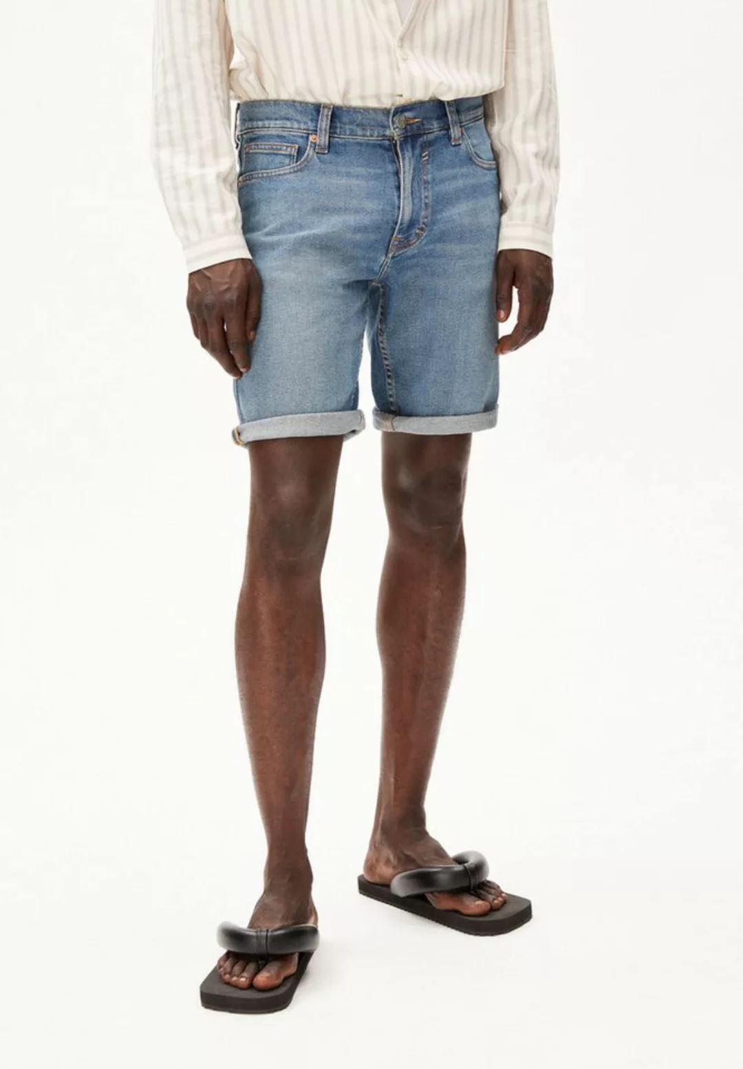 Armedangels Shorts NAAILO Herren Jeans Shorts aus Bio-Baumwoll Mix (1-tlg) günstig online kaufen